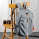 Cross-border new men's backpack style fashionable casual double-shoulder bag. Trendy travel bag for business and commuting. Computer bag for business.