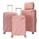 Wholesale PP suitcase, cross-border trade travel suitcase, PP suitcase, 20, 24, 28 three-piece suitcase