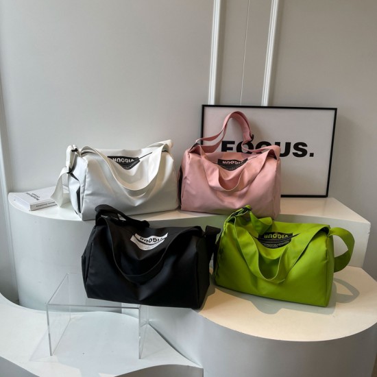 Fashion Short Trip Handheld Travel Bag Dry Separation Fitness Bag Large Capacity Swimming Yoga Cross-Body Bag