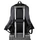 Cross-border double shoulder bags for men - large capacity business and office double shoulder backpacks for travel and commuting, lightweight and portable backpacks for short trips.