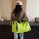 In Stock European and American Cross-border Autumn Personalized Hooded Cap with Circular Mirror Design for Men and Women Couple Round Shoulder Bag Wholesale