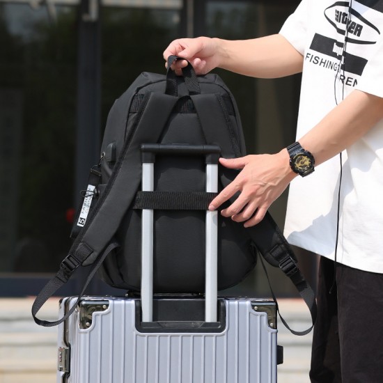 New export three-piece suitcase with handle, zipper style, pp box, large-capacity travel luggage, travel suitcase