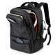 Custom-made PC hard-shell zipper and handle suitcase, 20, 24, 28-inch three-piece travel luggage with zipper, travel luggage with silent swivel wheels.