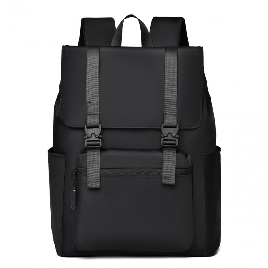 New Expanded Dual-Shoulder Bag Large Capacity Travel Backpack Leisure Business Laptop Backpack Dual-Shoulder Bag Simple Women College Student