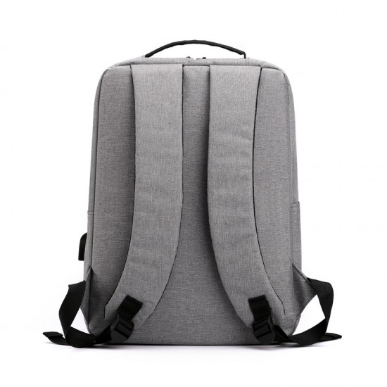 Men's double-shoulder backpack with fashionable style, casual travel bag for women and men, large-capacity laptop bag for men