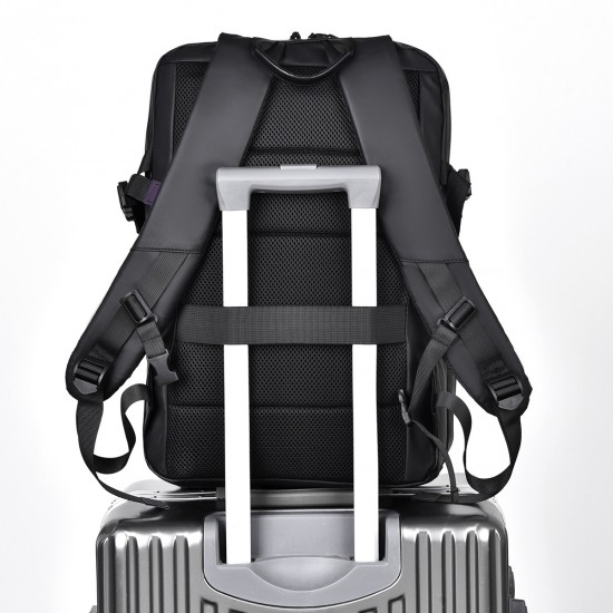 Cross-border wholesale business casual backpack for men, large-capacity double-shoulder bag, fashionable women's backpack, college student computer backpack