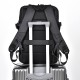 Cross-border wholesale business casual backpack for men, large-capacity double-shoulder bag, fashionable women's backpack, college student computer backpack