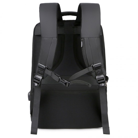New style double-shoulder bag, men's large capacity computer bag, business double-shoulder bag for women.