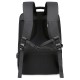 New style double-shoulder bag, men's large capacity computer bag, business double-shoulder bag for women.
