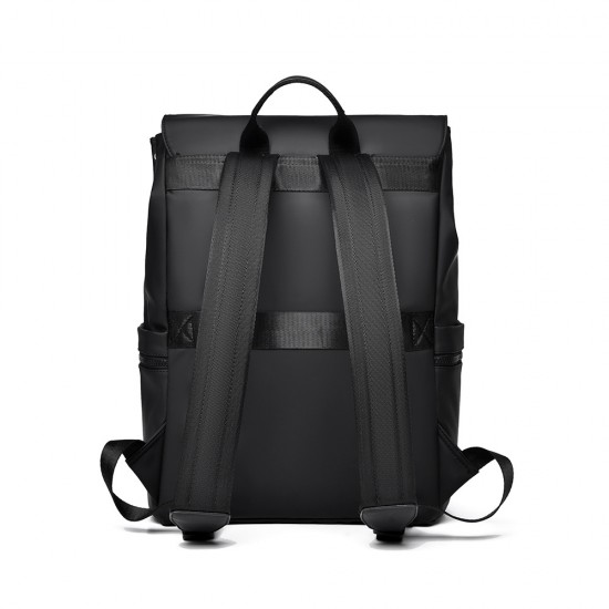 New men's casual cross-body bag, high-end fashionable personalized backpack, simple casual solid color cross-body bag for men