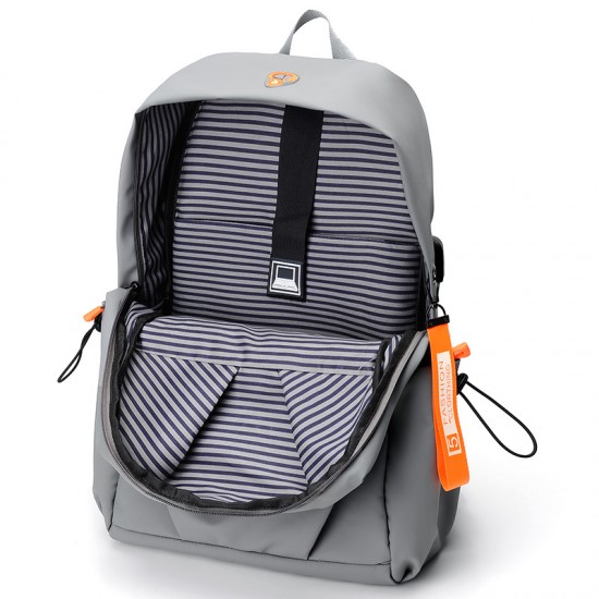 Cross-border large-capacity expandable double-shoulder bag, for both men and women, business commuting computer bag, b