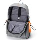 Cross-border large-capacity expandable double-shoulder bag, for both men and women, business commuting computer bag, b