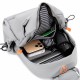 Cross-border new business computer backpack. Multi-functional expansion double-shoulder bag for men. Business commuting bag for computer.
