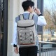 Cross-border men's double shoulder bags - large capacity casual travel backpacks for business trips, business and office computer backpacks for commuting and travel.