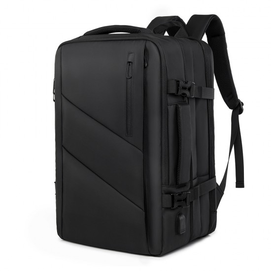 Cross-border new business travel double-shoulder bag for women, large capacity light and convenient business commuting computer double-shoulder bag, backpack for men.