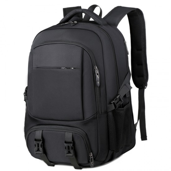 Men's casual sports-style double-shoulder bag, large-capacity backpack, multi-purpose backpack with high-level appearance, casual double-shoulder bag for women