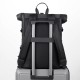 New cross-border casual fashionable high-end business commuting computer backpack with magnetic flap design. Travel double-shoulder bag for men. High-end casual travel backpack for trend and commuting.