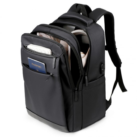 Newly designed men's casual double shoulder backpacks - outdoor and travel double shoulder backpacks with high appearance level, flip-top casual double shoulder backpack for men, business and office use.