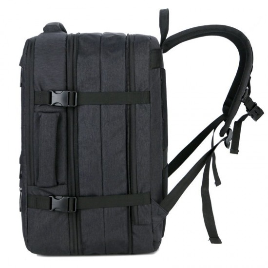 Cross-border double shoulder bag - backpack for men, multi-functional expandable double shoulder bag, business computer bag for commuting, for business