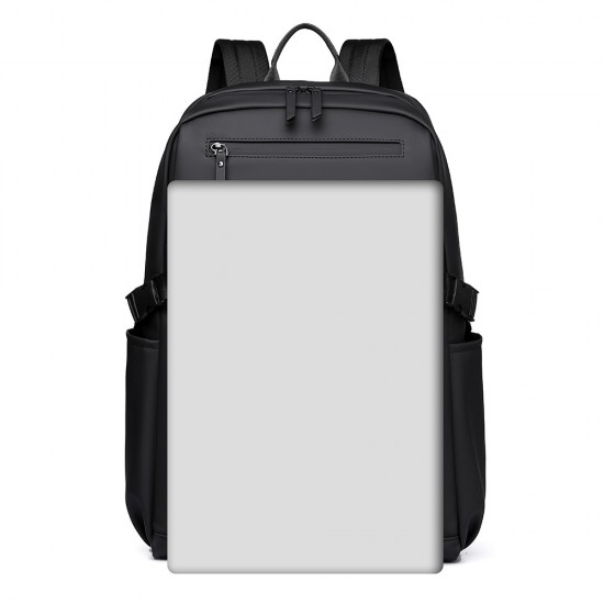 2024 New Style Men's Leisure Dual-Shoulder Backpack High School and Middle School Student Backpack Men's Business Commuting Laptop Backpack