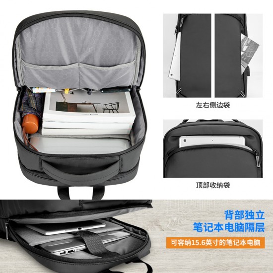2023 New Cross-border Business Duffle Bag Large Capacity Laptop Bag Duffle Bag Simple Commuting Bag Business Backpack