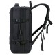 Cross-border double shoulder bag - backpack for men, multi-functional expandable double shoulder bag, business computer bag for commuting, for business