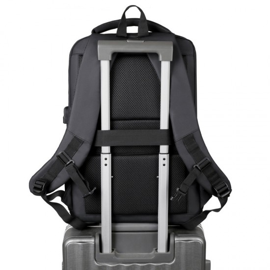 Newly designed men's casual double shoulder backpacks - outdoor and travel double shoulder backpacks with high appearance level, flip-top casual double shoulder backpack for men, business and office use.