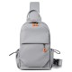 Cross-border men's double-shoulder bag, new style functional wind backpack, casual single-shoulder bag, mailbag, business commuting water-resistant backpack.
