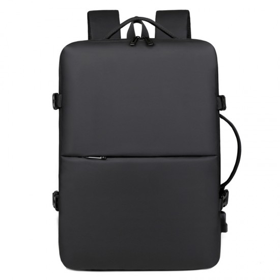 2024 New Nylon Fabric Backpack College Student Backpack Men Dual-Shoulder Backpack Large Capacity Outdoor Business Travel Bag Leisure