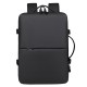 2024 New Nylon Fabric Backpack College Student Backpack Men Dual-Shoulder Backpack Large Capacity Outdoor Business Travel Bag Leisure
