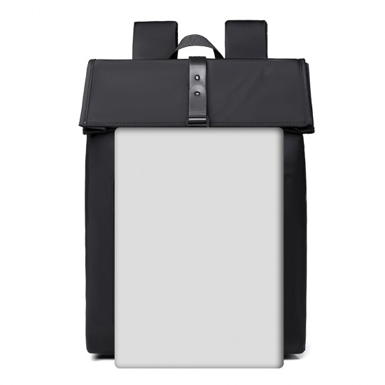 Cross-border men's computer backpack for outdoor short trips. Multi-functional expansion double-shoulder bag for men. Business large-capacity double-shoulder bag for men.