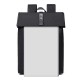 Cross-border men's computer backpack for outdoor short trips. Multi-functional expansion double-shoulder bag for men. Business large-capacity double-shoulder bag for men.