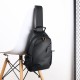 Cross-border wholesale men's outdoor casual double-shoulder bag with flip design, casual commuting backpack, business computer double-shoulder bag