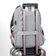 Cross-border large-capacity expandable double-shoulder bag, for both men and women, business commuting computer bag, b
