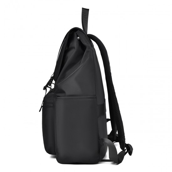 New Expanded Dual-Shoulder Bag Large Capacity Travel Backpack Leisure Business Laptop Backpack Dual-Shoulder Bag Simple Women College Student