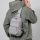 Cross-border men's double-shoulder bag, new style functional wind backpack, casual single-shoulder bag, mailbag, business commuting water-resistant backpack.