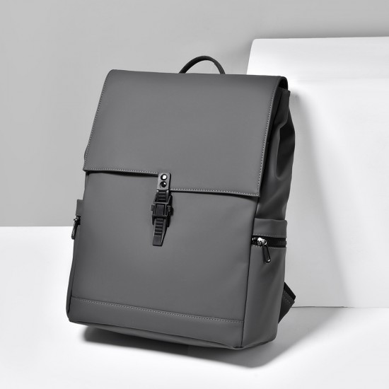 New men's casual cross-body bag, high-end fashionable personalized backpack, simple casual solid color cross-body bag for men