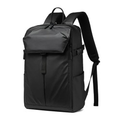 Men's double-shoulder backpack with large capacity for business use, casual travel bag for women and men