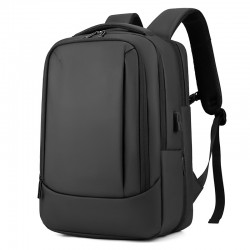 Computer double-shoulder bag, men's large capacity high-end commuting business travel double-shoulder bag, light and casual double-shoulder bag.