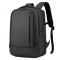 Computer double-shoulder bag, men's large capacity high-end commuting business travel double-shoulder bag, light and casual double-shoulder bag.