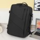 Cross-border new business travel double-shoulder bag for women, large capacity light and convenient business commuting computer double-shoulder bag, backpack for men.