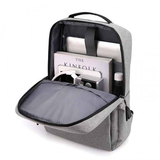 Men's double-shoulder backpack with fashionable style, casual travel bag for women and men, large-capacity laptop bag for men
