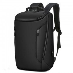 New style double-shoulder bag, men's large capacity computer bag, business double-shoulder bag for women.