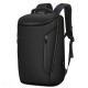 New style double-shoulder bag, men's large capacity computer bag, business double-shoulder bag for women.