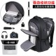 Cross-border double-shoulder bag for men, expanded short-distance travel and commuting bag, independent shoe compartment outdoor travel double-shoulder bag