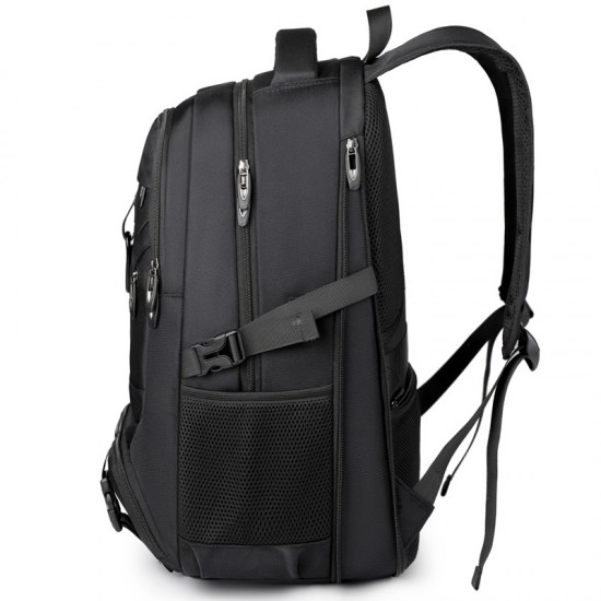 New cross-border double-shoulder bag with large capacity. Men's high-end casual travel backpack for short trips. Outdoor travel bag for men.