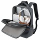 Cross-border men's double-shoulder bag, new style functional wind backpack, casual single-shoulder bag, mailbag, business commuting water-resistant backpack.