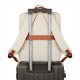 Large capacity backpack, double-shoulder bag for students, schoolbag for middle school, junior high school, university, casual and fashionable trend double-shoulder bag.