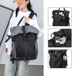 Business backpack for men, high-level appearance, men's commuting bag with multi-purpose storage, student backpack with large capacity and casual double-shoulder bag