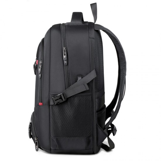 Cross-border wholesale backpacks for men, fashionable double-shoulder bags, large capacity business computer bags, double-shoulder men's business bags.